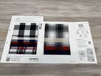 14154 Thread (R) 60 Single Yarn Broadcloth Check[Textile / Fabric] SUNWELL Sub Photo