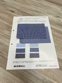 14227 Yarn-dyed Polyester/cotton Gingham Check[Textile / Fabric] SUNWELL Sub Photo