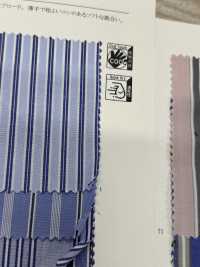 14276 Yarn-dyed 100/2 Cotton Broadcloth Stripe[Textile / Fabric] SUNWELL Sub Photo