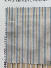14350 Yarn-dyed 100/2 Multi-stripes[Textile / Fabric] SUNWELL Sub Photo
