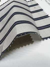 14351 Yarn-dyed 100/2 Multi-stripes[Textile / Fabric] SUNWELL Sub Photo