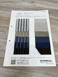 14351 Yarn-dyed 100/2 Multi-stripes[Textile / Fabric] SUNWELL Sub Photo