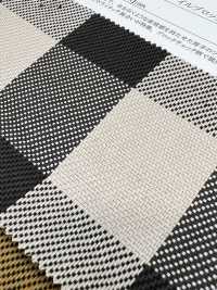 14354 Yarn-dyed Cotton Heavy Twill Block Check[Textile / Fabric] SUNWELL Sub Photo