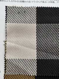 14354 Yarn-dyed Cotton Heavy Twill Block Check[Textile / Fabric] SUNWELL Sub Photo