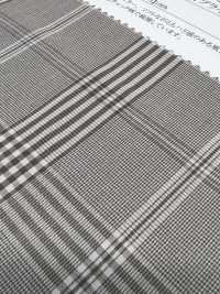 14356 Yarn-dyed 50 Single Thread Cotton Typewritter Cloth Check[Textile / Fabric] SUNWELL Sub Photo