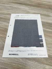 15260 Yarn-dyed 50 Thread Broadcloth Gingham (Small Lattice)[Textile / Fabric] SUNWELL Sub Photo