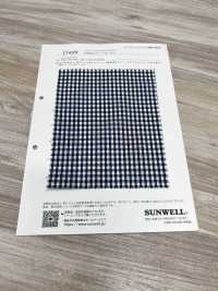 15489 Yarn-dyed 40 Thread Broadcloth Gingham[Textile / Fabric] SUNWELL Sub Photo