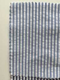 15536 Yarn-dyed 80/2 Seersucker Stripe[Textile / Fabric] SUNWELL Sub Photo
