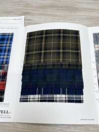 16241 Yarn Dyed 30 Thread Viyella Check Fuzzy Crystal[Textile / Fabric] SUNWELL Sub Photo