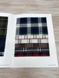 16241 Yarn Dyed 30 Thread Viyella Check Fuzzy Crystal[Textile / Fabric] SUNWELL Sub Photo
