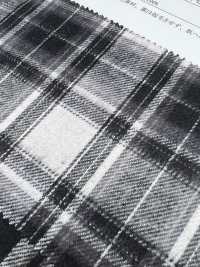 16474 Yarn-dyed Viyella Shaggy Fuzzy Check[Textile / Fabric] SUNWELL Sub Photo