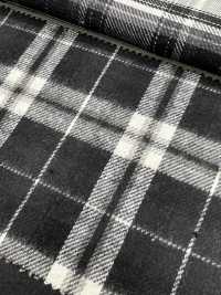 16474 Yarn-dyed Viyella Shaggy Fuzzy Check[Textile / Fabric] SUNWELL Sub Photo