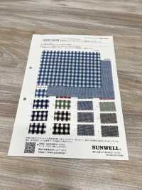 16583 Rigging Gum With Yarn-dyed Nep[Textile / Fabric] SUNWELL Sub Photo