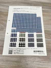 16584 Plover With Pre-dyed Houndstooth[Textile / Fabric] SUNWELL Sub Photo