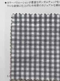 25050 Yarn-dyed 30 Thread Gingham Washer Processing[Textile / Fabric] SUNWELL Sub Photo