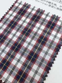 25054 Yarn-dyed 40 Single Thread Typewritter Cloth Check[Textile / Fabric] SUNWELL Sub Photo