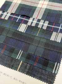 25142 Yarn-dyed 60 Thread Lawn Tartan Check[Textile / Fabric] SUNWELL Sub Photo