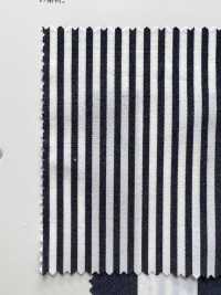 25144 Yarn-dyed 60/2 Typewritter Cloth Stripe[Textile / Fabric] SUNWELL Sub Photo