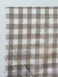 25385 Yarn-dyed Shirring Gingham[Textile / Fabric] SUNWELL Sub Photo