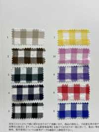 25385 Yarn-dyed Shirring Gingham[Textile / Fabric] SUNWELL Sub Photo