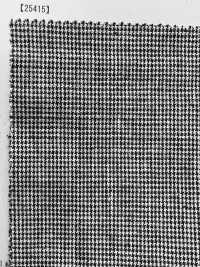 25415 Yarn-dyed 16 Single Yarn Thread/linen Plain Weave Check[Textile / Fabric] SUNWELL Sub Photo