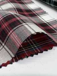 25441 Yarn-dyed Compact 80 Thread Lawn Check[Textile / Fabric] SUNWELL Sub Photo