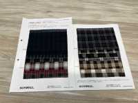 25443 Yarn-dyed Compact 80 Thread Lawn Check[Textile / Fabric] SUNWELL Sub Photo