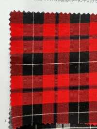 26038 Yarn-dyed 60 Single Thread Cotton/cellulose Twill Check[Textile / Fabric] SUNWELL Sub Photo