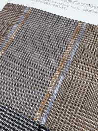 26137 Yarn-dyed 30 Thread Polyester/rayon/cotton Cut Fringe Check[Textile / Fabric] SUNWELL Sub Photo
