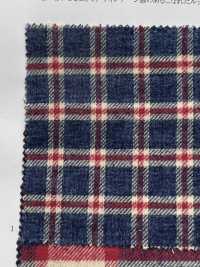 26144 Yarn-dyed Cotton 20 Thread Spec Dyed Viyella Check Fuzzy[Textile / Fabric] SUNWELL Sub Photo