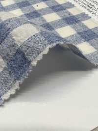 26173 Yarn-dyed 40 Thread Spec Herringbone Shirring Gingham[Textile / Fabric] SUNWELL Sub Photo