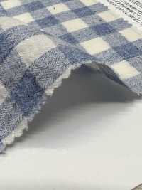 26173 Yarn-dyed 40 Thread Spec Herringbone Shirring Gingham[Textile / Fabric] SUNWELL Sub Photo