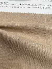 26190 20 Thread-dyed Cotton X Silk Nep Twill Chambray[Textile / Fabric] SUNWELL Sub Photo