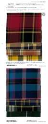 26195 Yarn-dyed 60 Thread Rayon/Tencel (TM) Lyocell Fiber Twill Mega Check