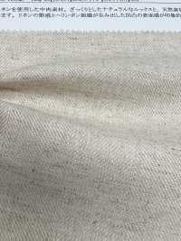 26223 Yarn-dyed 16 Single Thread Cotton/linen Herringbone[Textile / Fabric] SUNWELL Sub Photo