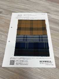 26228 Yarn Dyed Cotton 3/3 Viyella Multi Check[Textile / Fabric] SUNWELL Sub Photo