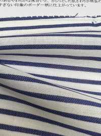 35097 Yarn-dyed Cotton/rayon Twill Horizontal Stripes[Textile / Fabric] SUNWELL Sub Photo