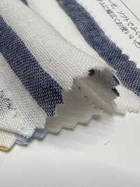 35111 Yarn-dyed Horizontal Stripe Back Dot Double Gauze[Textile / Fabric] SUNWELL Sub Photo