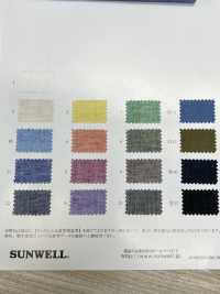 35114 Linen Uneven Thread Chambray[Textile / Fabric] SUNWELL Sub Photo