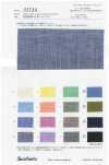 35114 Linen Uneven Thread Chambray