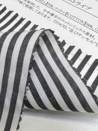 35180 Cotton/Tencel(TM) Lyocell Fiber Stripe[Textile / Fabric] SUNWELL Sub Photo