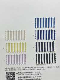 35180 Cotton/Tencel(TM) Lyocell Fiber Stripe[Textile / Fabric] SUNWELL Sub Photo