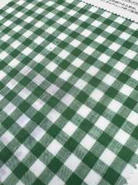 35223 Yarn-dyed Cotton/ Linen Uneven Thread Gingham Check[Textile / Fabric] SUNWELL Sub Photo