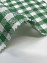 35223 Yarn-dyed Cotton/ Linen Uneven Thread Gingham Check[Textile / Fabric] SUNWELL Sub Photo