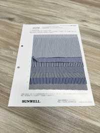 35238 Pre-dyed High-density Blue Stripe Series[Textile / Fabric] SUNWELL Sub Photo