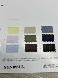 35379 Yarn-dyed 60 Thread Voile Chambray[Textile / Fabric] SUNWELL Sub Photo