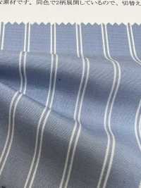 35400 100/2×80 Thread High Count Stripe[Textile / Fabric] SUNWELL Sub Photo