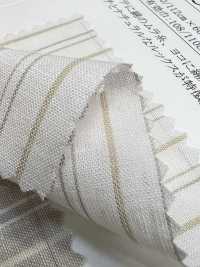 35404 Yarn-dyed Cotton/ Linen Uneven Thread Multi-stripes[Textile / Fabric] SUNWELL Sub Photo