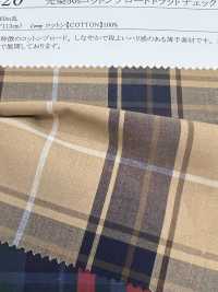 35420 Yarn-dyed 50 Single- Thread Cotton Broadcloth Trad Check[Textile / Fabric] SUNWELL Sub Photo