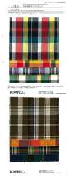 35432 Yarn-dyed 40 % Thread/ Linen Madras Check